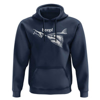 Boop Shark Meme Hoodie Funny Nose Touch Shark Lovers Ocean Life