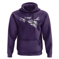 Boop Shark Meme Hoodie Funny Nose Touch Shark Lovers Ocean Life