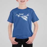 Boop Shark Meme T Shirt For Kid Funny Nose Touch Shark Lovers Ocean Life