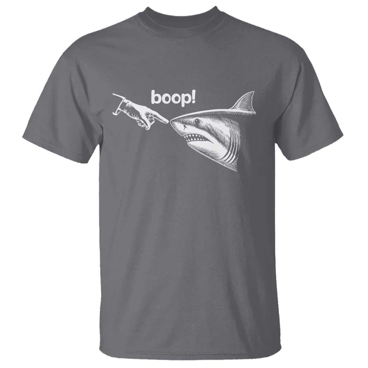 Boop Shark Meme T Shirt Funny Nose Touch Shark Lovers Ocean Life