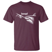 Boop Shark Meme T Shirt Funny Nose Touch Shark Lovers Ocean Life