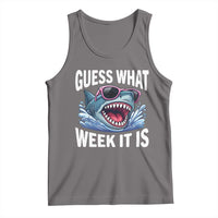 Funny Shark Guess What Week It Is Tank Top Shark Awareness Support Ocean Summer