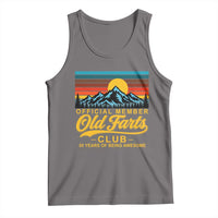 50th Birthday Official Member Old Fart Club Tank Top 50 Years of Being Awesome Funny Fart Joke Retro