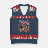 She Is From Texas I Can Tell V-Neck Knit Sweater Vest Texas Girl Pride