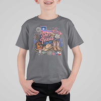 She Is From Texas I Can Tell T Shirt For Kid Texas Girl Pride