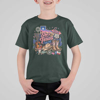 She Is From Texas I Can Tell T Shirt For Kid Texas Girl Pride