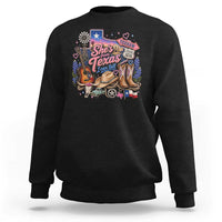 She Is From Texas I Can Tell Sweatshirt Texas Girl Pride