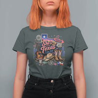 She Is From Texas I Can Tell T Shirt For Women Texas Girl Pride