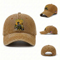 When Life Gives You Lemons Throw Them At People Washed Cotton Baseball Cap Skeleton Lemon Jokes