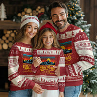 90th Birthday Official Member Old Fart Club Ugly Christmas Sweater 90 Years of Being Awesome Funny Fart Joke Retro