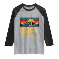 70th Birthday Official Member Old Fart Club Raglan Shirt 70 Years of Being Awesome Funny Fart Joke Retro