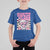 Funny Pink Santa Christmas T Shirt For Kid Christmas Vibes Checkboard - Wonder Print Shop
