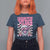Funny Pink Santa Christmas T Shirt For Women Christmas Vibes Checkboard - Wonder Print Shop