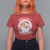 Funny Christmas T Shirt For Women Holly Jolly Vibes Retro Pink Santa - Wonder Print Shop