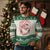 Funny Pink Xmas Retro Santa Ugly Christmas Sweater Holly Jolly Vibes - Wonder Print Shop