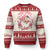 Funny Pink Xmas Retro Santa Ugly Christmas Sweater Holly Jolly Vibes - Wonder Print Shop