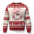 Funny Pink Xmas Retro Black Santa Ugly Christmas Sweater Holly Jolly Vibes - Wonder Print Shop