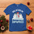 Funny Christmas Snowman T Shirt Chillin' With My Snowmies Squad - Wonder Print Shop