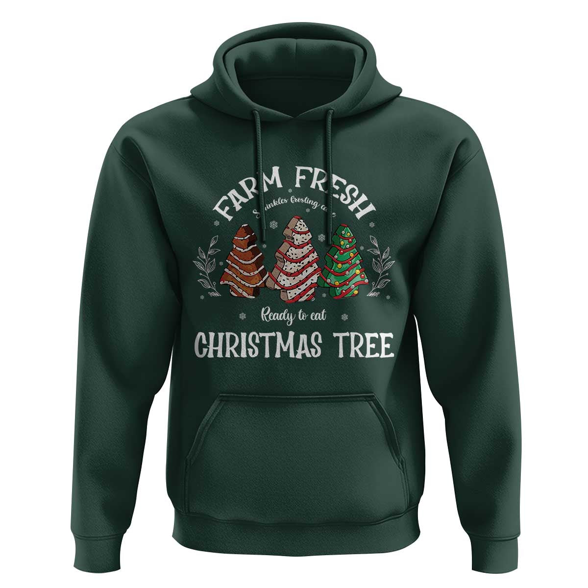 Xmas Hoodie Farm Fresh Sprinkles Frosting Cake Ready To Eat Christmas Tree