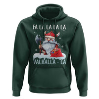 Viking Christmas Hoodie Fa La La La Valhalla La Viking Santa Gnome