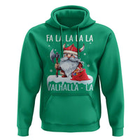 Viking Christmas Hoodie Fa La La La Valhalla La Viking Santa Gnome