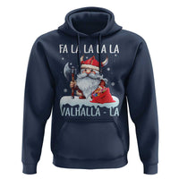 Viking Christmas Hoodie Fa La La La Valhalla La Viking Santa Gnome