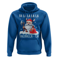 Viking Christmas Hoodie Fa La La La Valhalla La Viking Santa Gnome