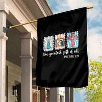 Christian Christmas Garden Flag The Greatest Gift Of All Jesus Nativity Scene - Wonder Print Shop