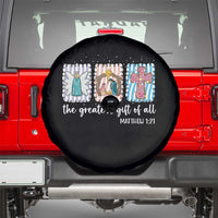 Christian Christmas Spare Tire Cover The Greatest Gift Of All Jesus Nativity Scene - Wonder Print Shop