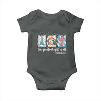 Christian Christmas Baby Onesie The Greatest Gift Of All Jesus Nativity Scene - Wonder Print Shop