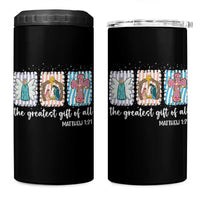 Christian Christmas 4 in 1 Can Cooler Tumbler The Greatest Gift Of All Jesus Nativity Scene - Wonder Print Shop