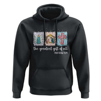 Christian Christmas Hoodie The Greatest Gift Of All Jesus Nativity Scene - Wonder Print Shop