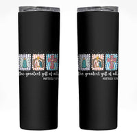 Christian Christmas Skinny Tumbler The Greatest Gift Of All Jesus Nativity Scene - Wonder Print Shop