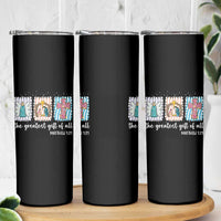 Christian Christmas Skinny Tumbler The Greatest Gift Of All Jesus Nativity Scene - Wonder Print Shop