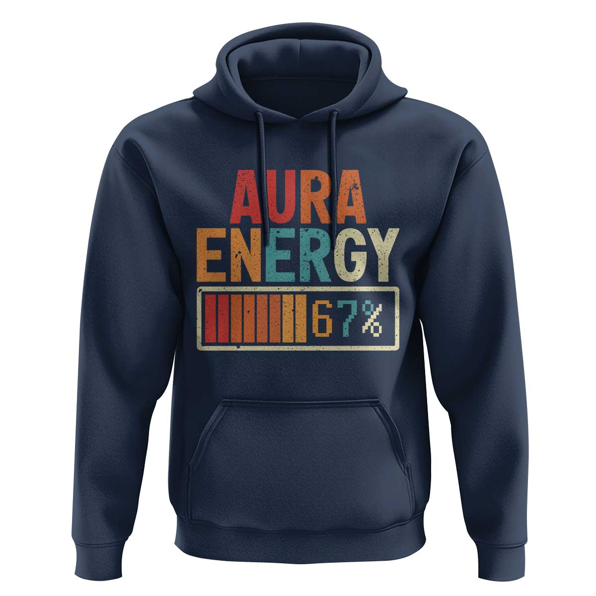 Funny Aura Energy At 67 Hoodie Six Seven Meme Gen Alpha Slang - Wonder Print Shop