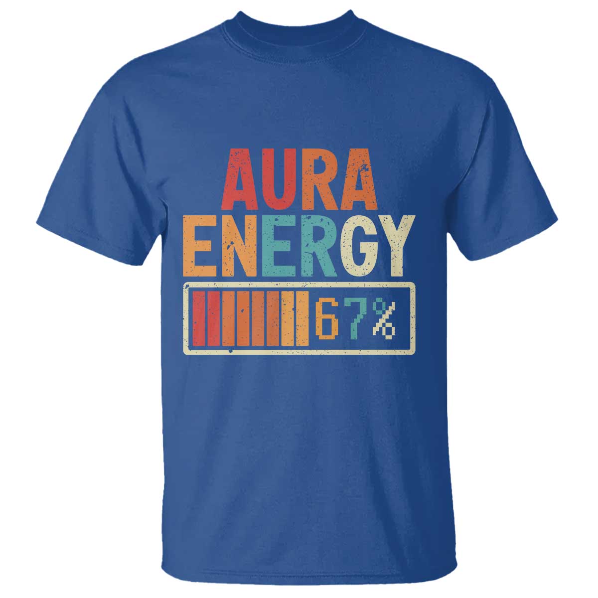 Funny Aura Energy At 67 T Shirt Six Seven Meme Gen Alpha Slang - Wonder Print Shop