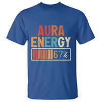 Funny Aura Energy At 67 T Shirt Six Seven Meme Gen Alpha Slang - Wonder Print Shop