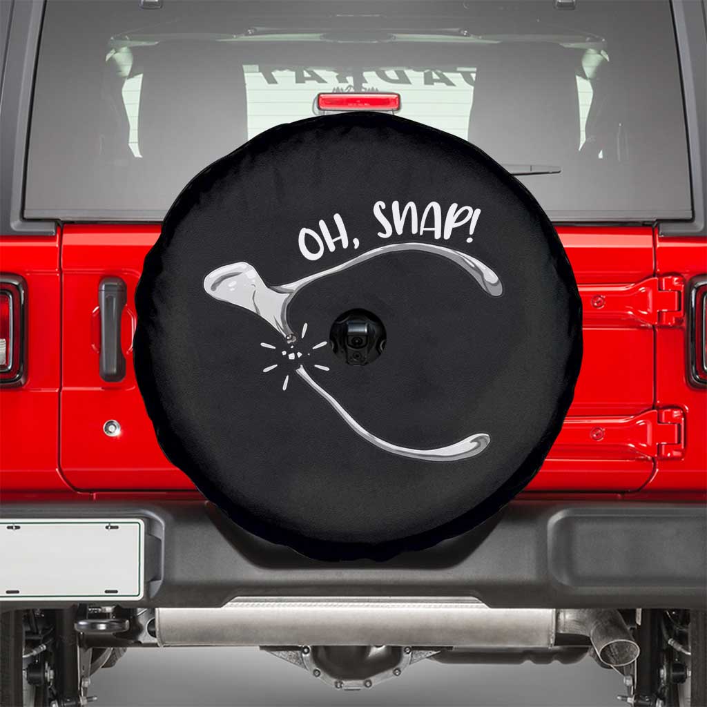Funny Thanksgiving Oh Snap Spare Tire Cover Turkey Wishbone - Wonder Print Shop