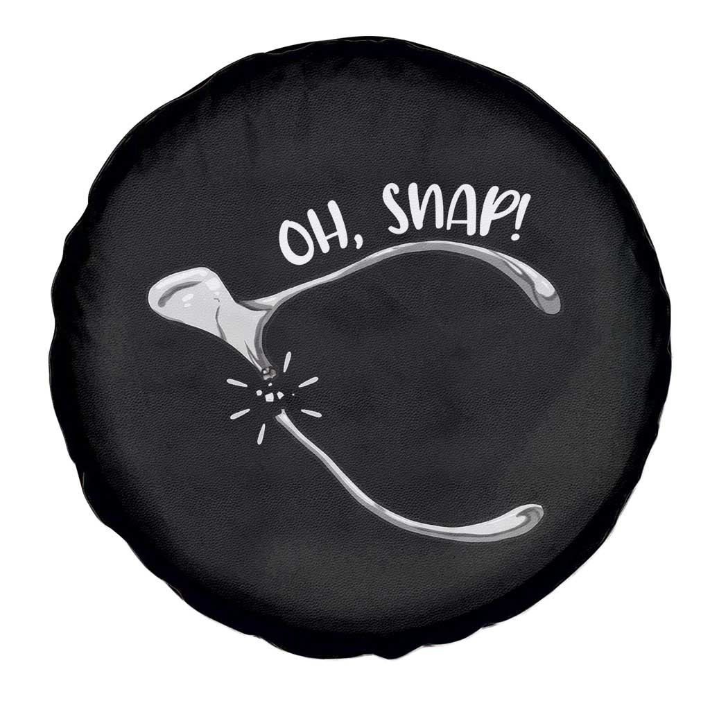 Funny Thanksgiving Oh Snap Spare Tire Cover Turkey Wishbone - Wonder Print Shop
