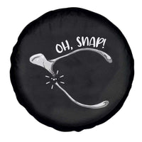 Funny Thanksgiving Oh Snap Spare Tire Cover Turkey Wishbone - Wonder Print Shop