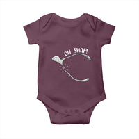 Funny Thanksgiving Oh Snap Baby Onesie Turkey Wishbone - Wonder Print Shop