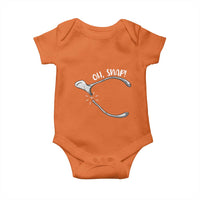Funny Thanksgiving Oh Snap Baby Onesie Turkey Wishbone - Wonder Print Shop