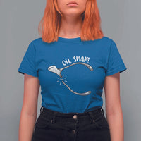 Funny Thanksgiving Oh Snap T Shirt For Women Turkey Wishbone - Wonder Print Shop