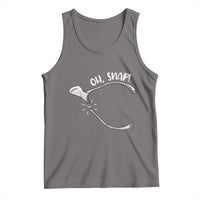 Funny Thanksgiving Oh Snap Tank Top Turkey Wishbone - Wonder Print Shop