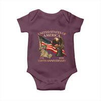 America's 250th Anniversary Baby Onesie United States Of America 250th Independence Day Freedom - Wonder Print Shop