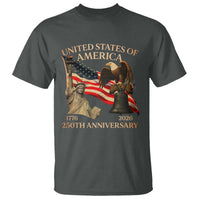 America's 250th Anniversary T Shirt United States Of America 250th Independence Day Freedom - Wonder Print Shop
