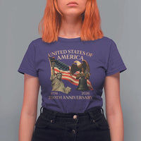 America's 250th Anniversary T Shirt For Women United States Of America 250th Independence Day Freedom - Wonder Print Shop