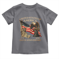 America's 250th Anniversary Toddler T Shirt United States Of America 250th Independence Day Freedom - Wonder Print Shop