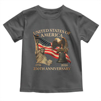 America's 250th Anniversary Toddler T Shirt United States Of America 250th Independence Day Freedom - Wonder Print Shop