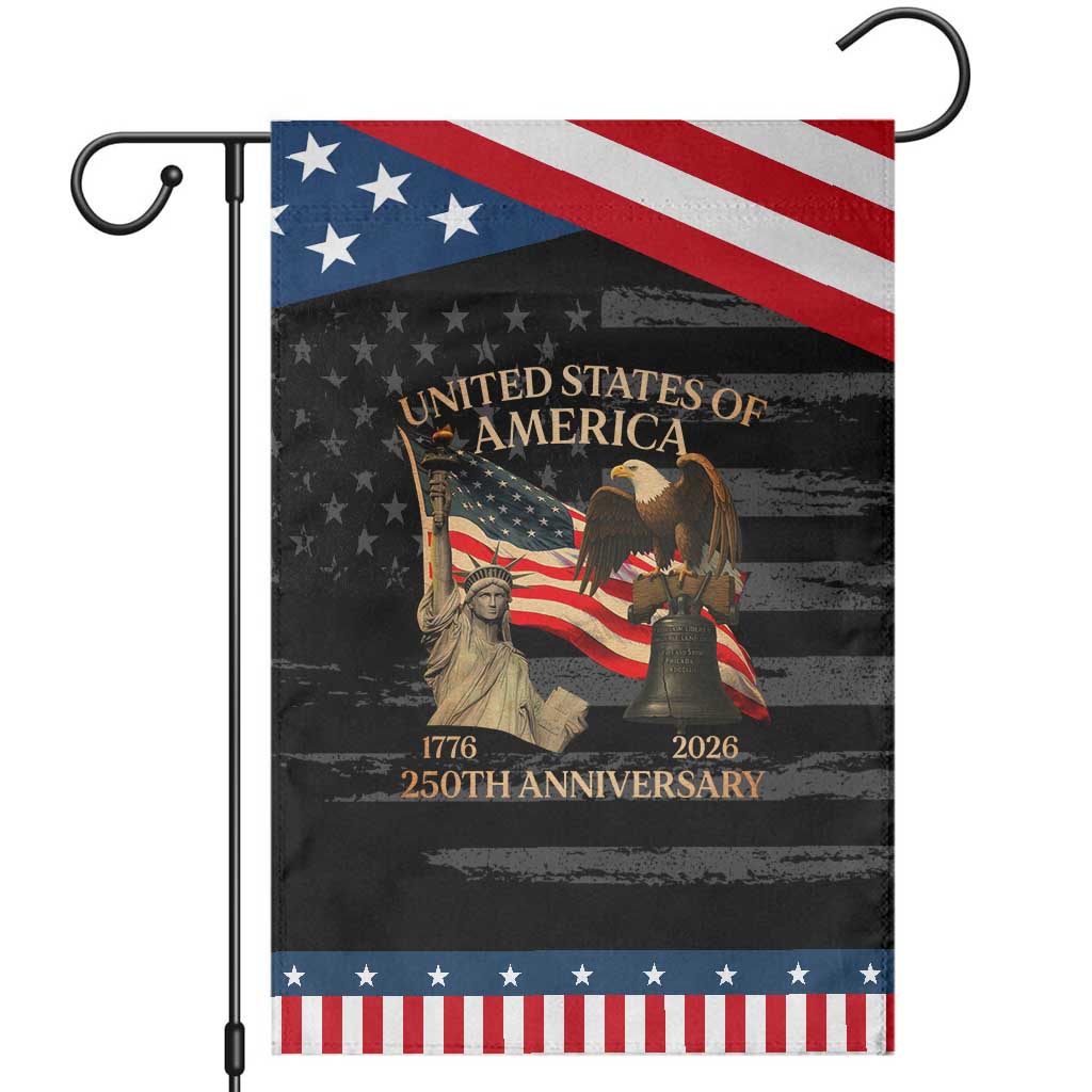 America's 250th Anniversary Garden Flag United States Of America 250th Independence Day Freedom